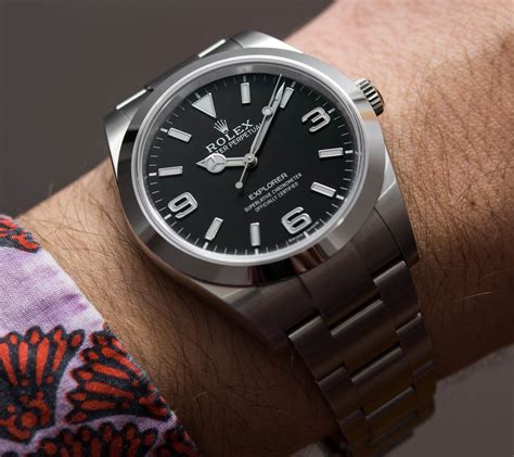 rolex explorer 39mm review.